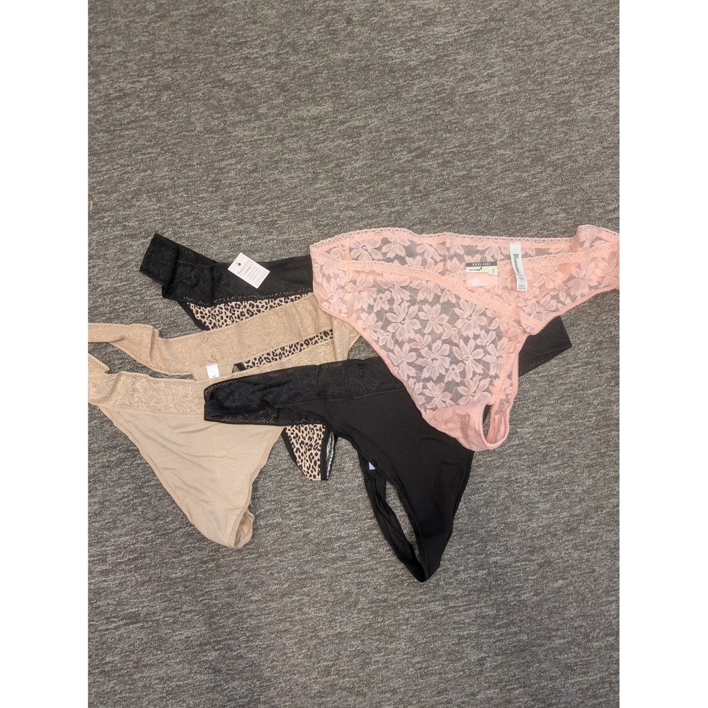 NEW Joyspun No Boundaries Thong Panties Women's XXXL‎ 22 Multi 4pk